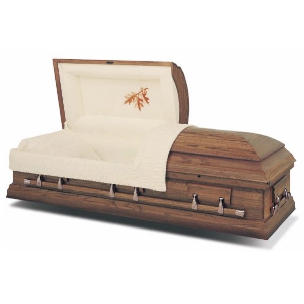 Autumn Oak Hardwood Casket coffin