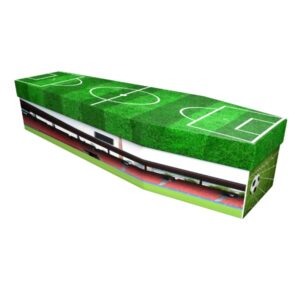 Football Cardboard Coffin - Price Reduced!