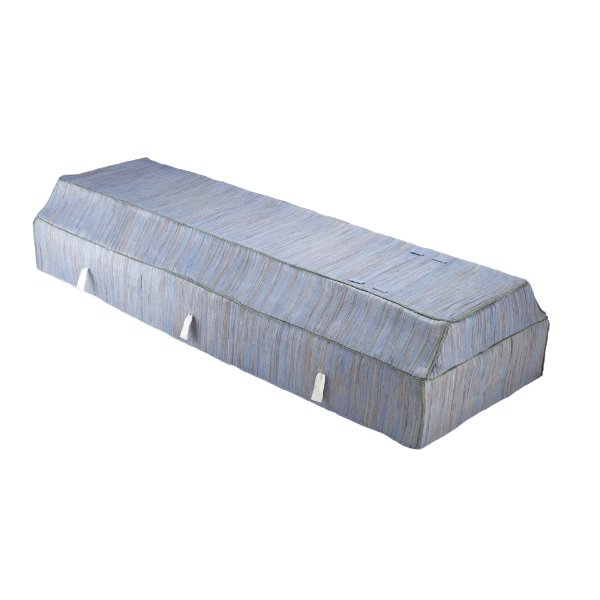 Fabric Coffin - Banana Leaf - Blue