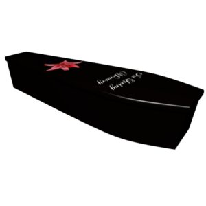 In Loving Memory Printed Wooden Coffin