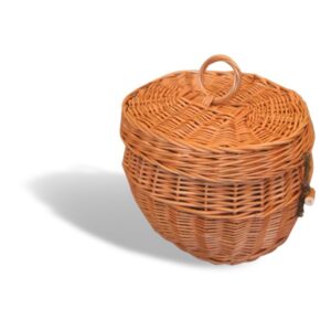 Cremation Urn - Round Willow