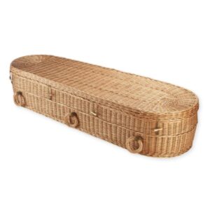 Willow Rounded Coffin - Price Reduced!