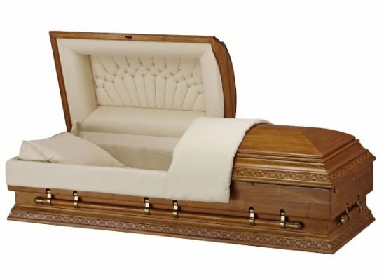  Heritage Plus - Wooden American Casket Coffin