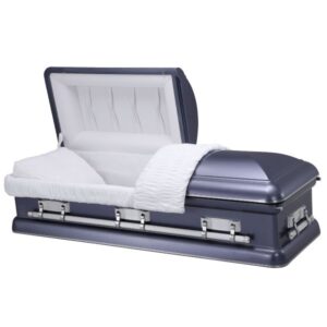 Indigo - Steel American Casket Coffin