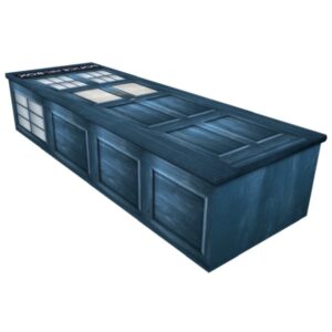 TARDIS , Dr Who Police Box Coffin