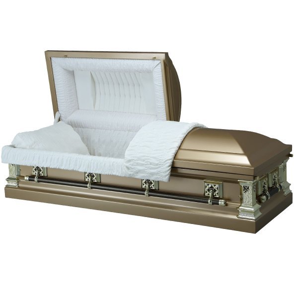 Topaz - Steel American Casket Coffin