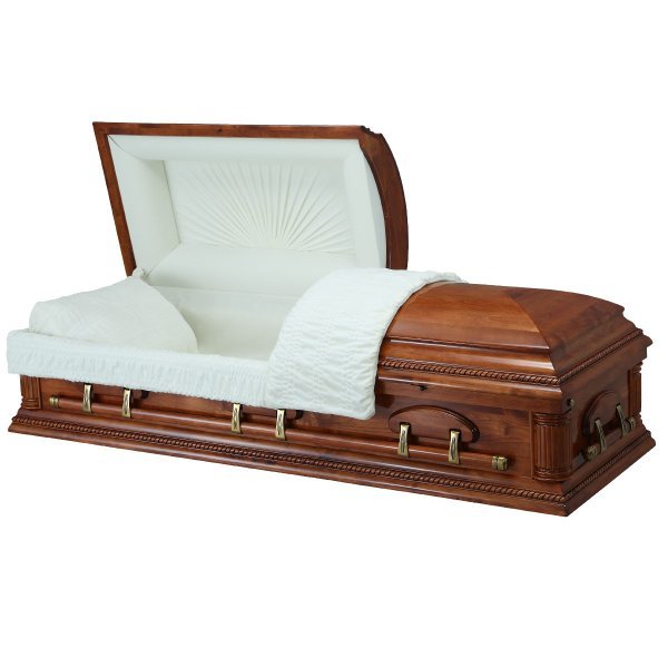 Tribute Hardwood - Wooden American Casket Coffin
