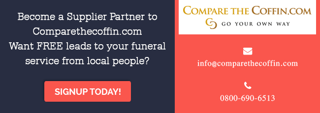 Become a supplier partner of Comparethecoffin.com