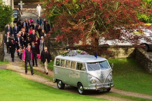 VW hearse